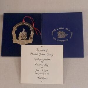 White House HistoricalAssociation 1988 Christmas ornamntNIB